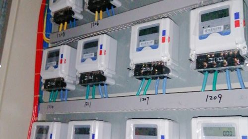 杭州新天地智能云平台电表安装项目